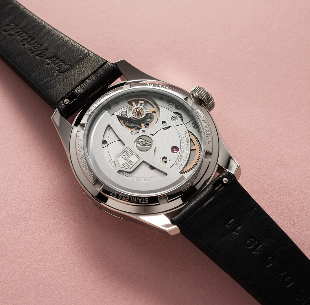 ORS Big Crown Pointer Date Calibre 403 Watch with Black Strap