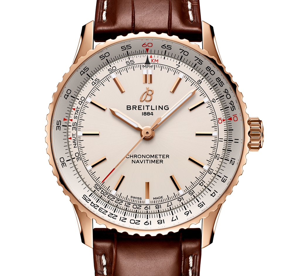 BRT Navitimer Automatic 41 Watch with Ivory Dial