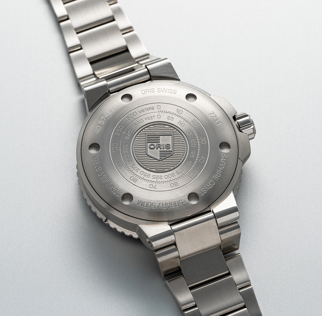 ORS Aquis Small Second, Date Watch with Blue Dial, 45.5mm