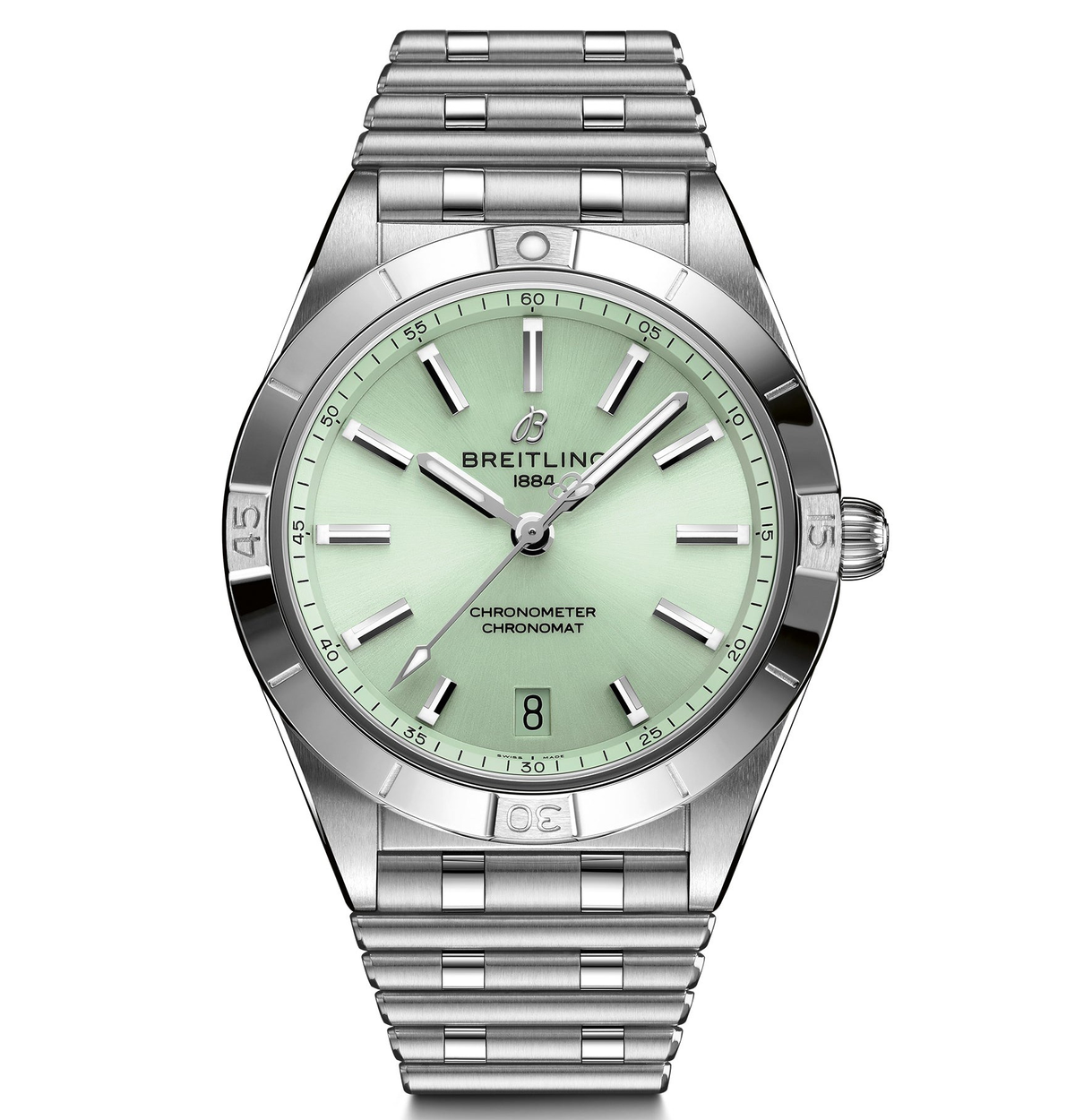 BRT Chronomat Automatic 36 with Green Dial
