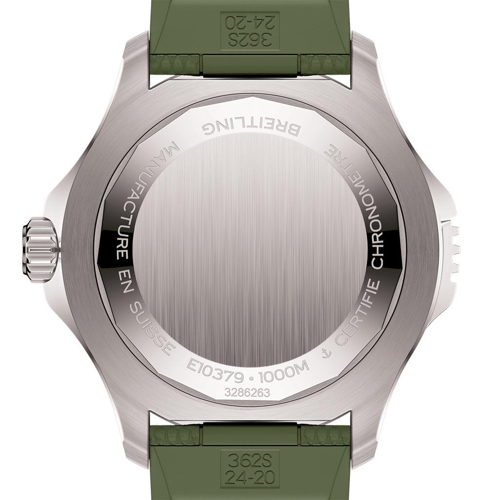 BRT Superocean Automatic 46 Super Diver Watch with Green Camo Dial