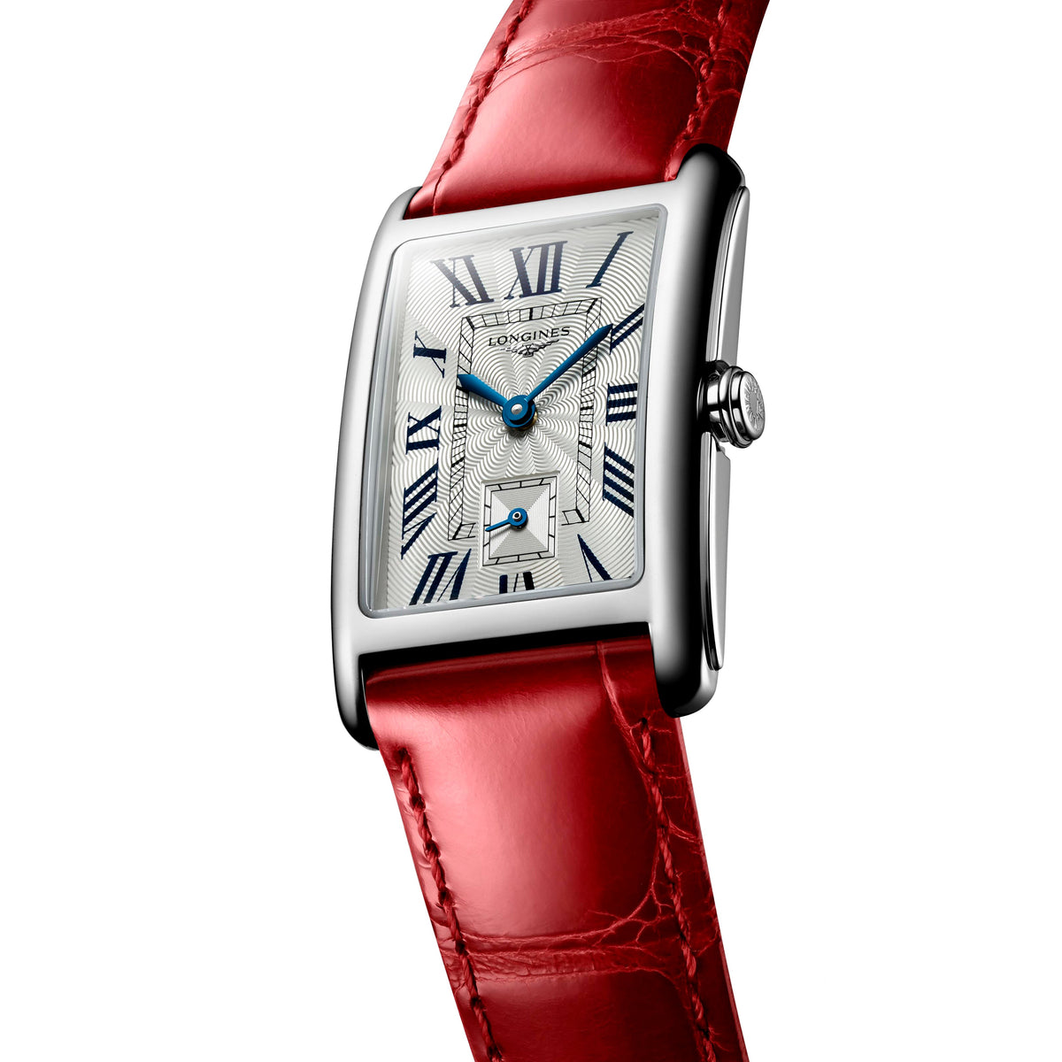 LNGS DolceVita Collection 23mm Ladies' Watch on Red Leather Strap