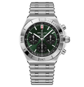 BRT Chronomat B01 Chronograph 42 Watch with Green Panda Dial