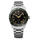 LNGS Spirit Zulu Time 42mm Watch with Anthracite Dial