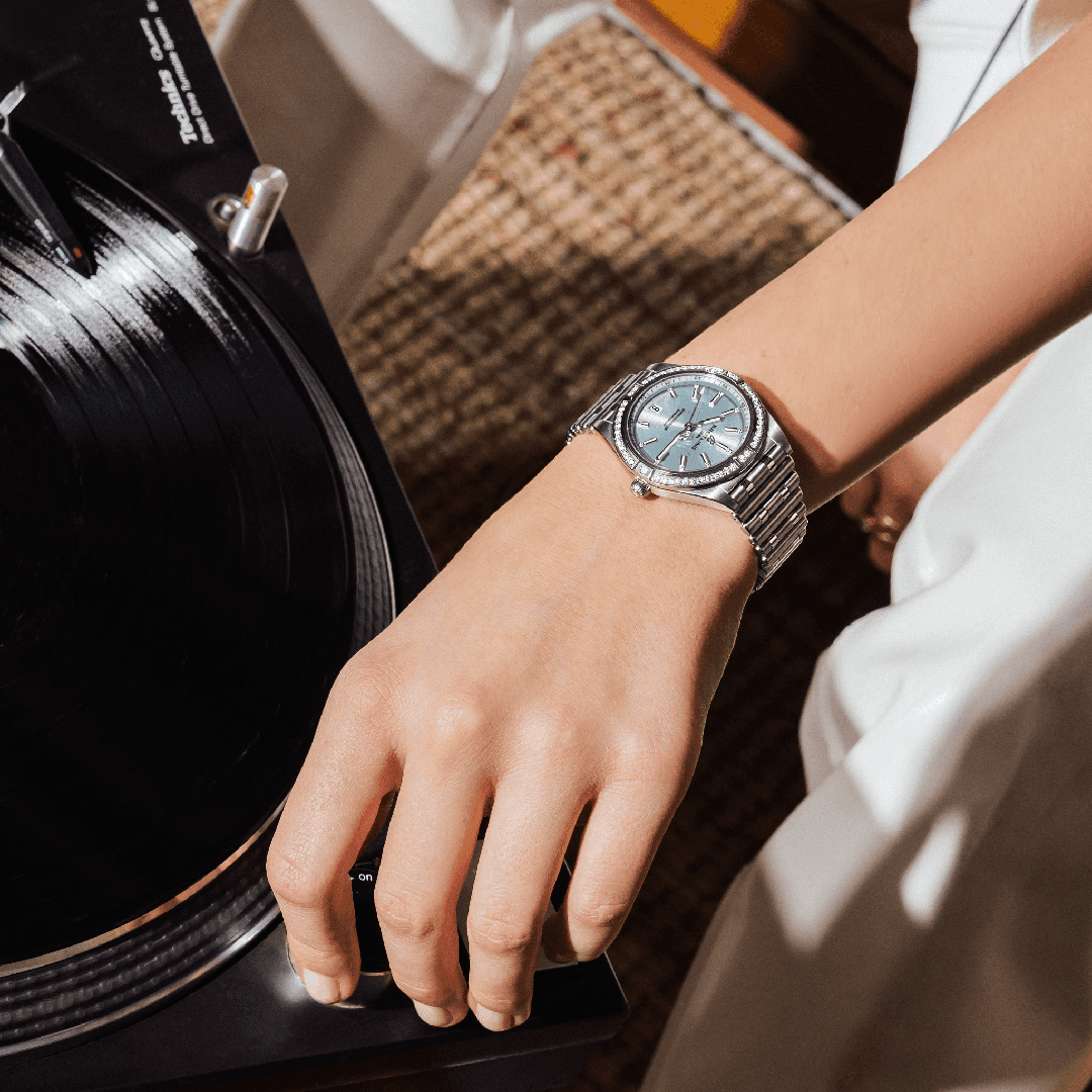 BRT Chronomat Automatic 36 Watch with Stainless Steel & 18K White Gold Bracelet