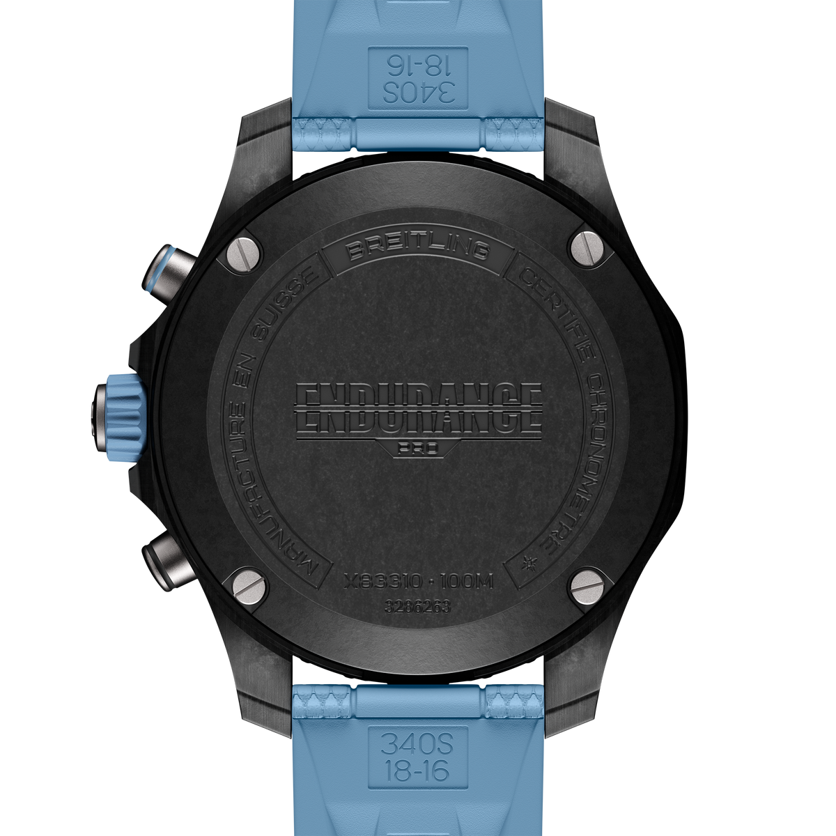 BRT Endurance Pro 38 Watch with Baby Blue Strap