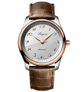 LNGS Master 40mm Watch with Brown Leather Strap