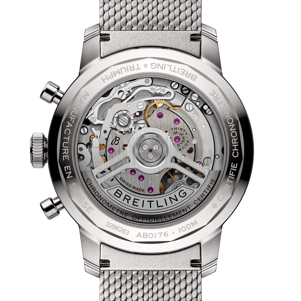 BRT Top Time B01 Triumph 41 Watch with Stainless Steel Bracelet