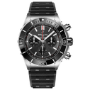 BRT Super Chronomat B01 44 Watch with Black Rubber Strap