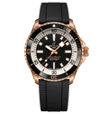 BRT Superocean Automatic 42 Watch with Black Rubber Strap