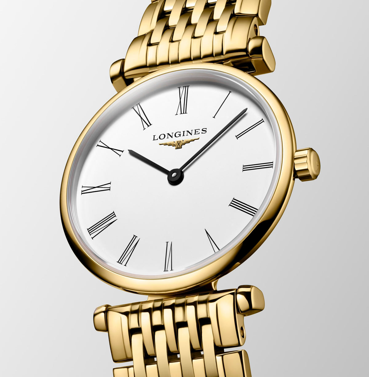 LNGS La Grande Classique De LNGS 24mm Watch with White Dial