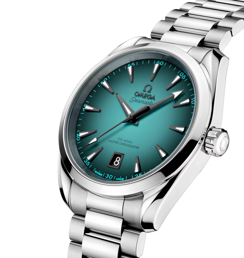 OMG Seamaster Aqua Terra 150m, 38mm with Turquoise Dial