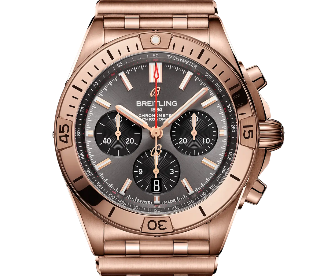 BRT Chronomat B01 42 Watch with Anthracite Dial