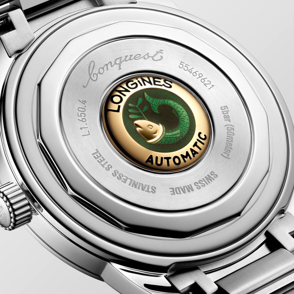 LNGS Conquest Heritage 40mm Watch with Blue Dial