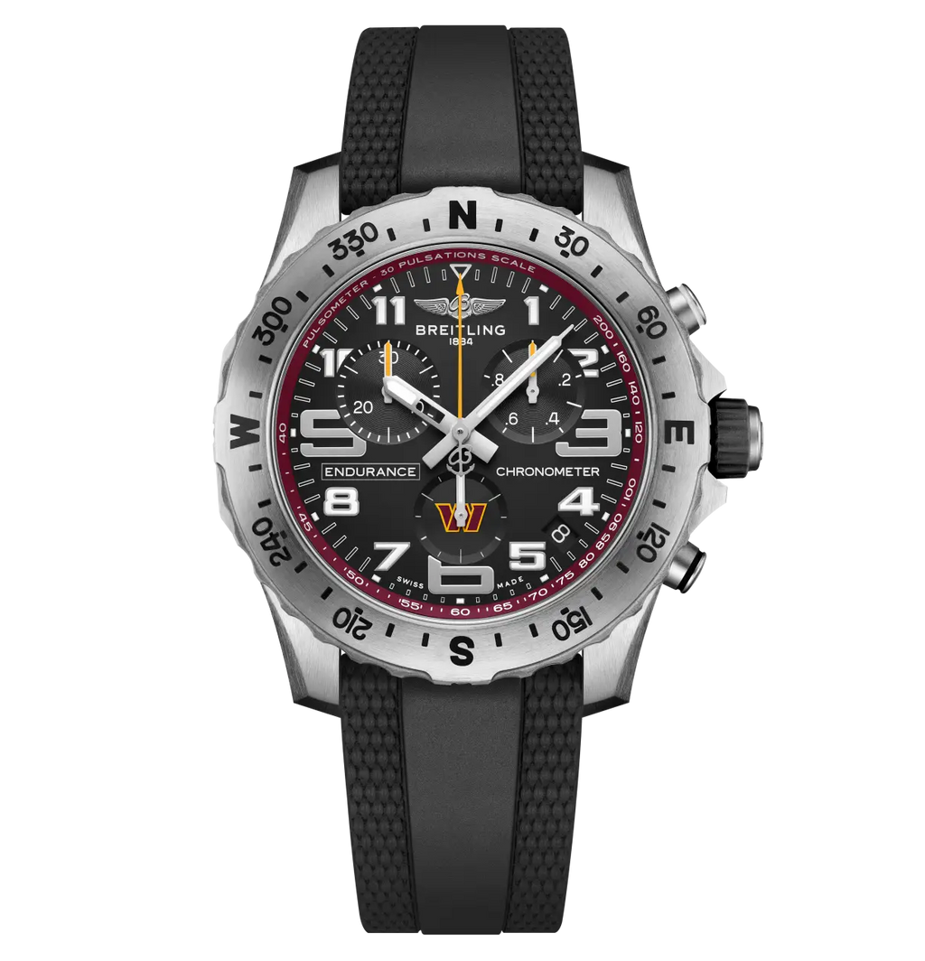 BRT Professional Endurance Pro 44 NFL Washington Commanders Edition with Rubber Strap