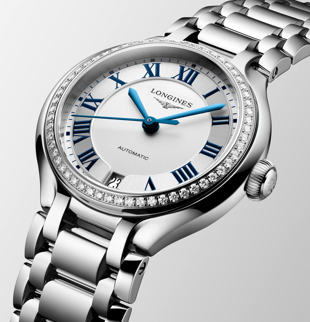 LNGS PrimaLuna 34mm Watch with Diamonds
