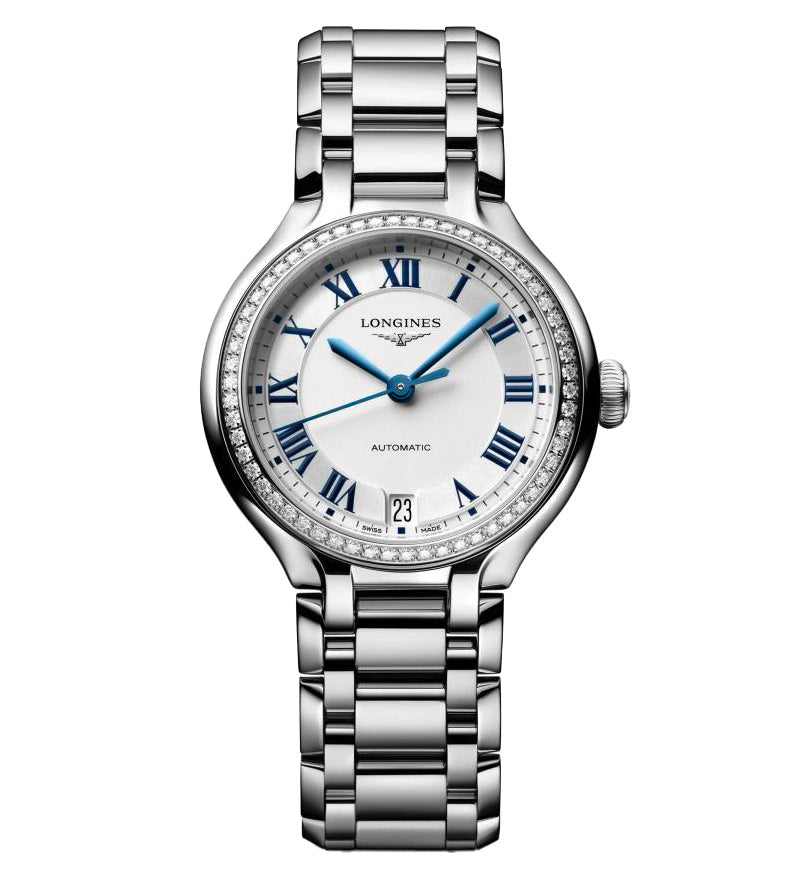 LNGS PrimaLuna 34mm Watch with Diamonds
