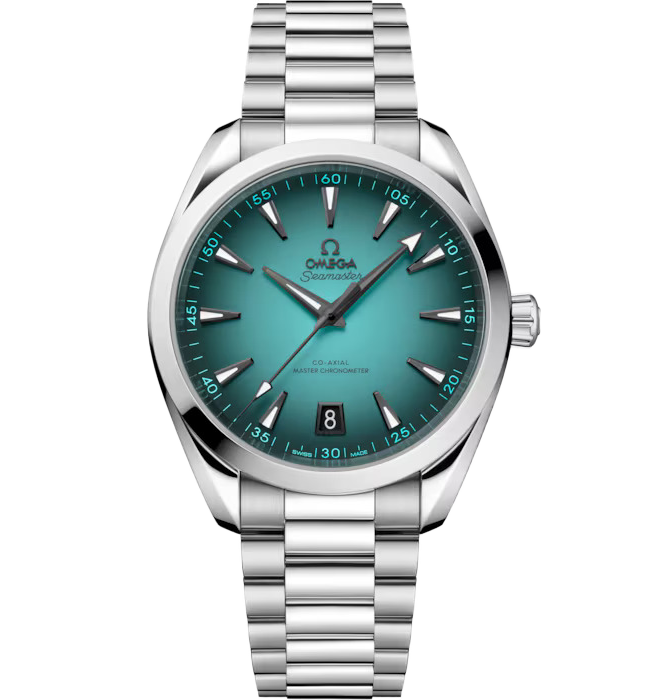 OMG Seamaster Aqua Terra 150m, 41mm with Turquoise Dial
