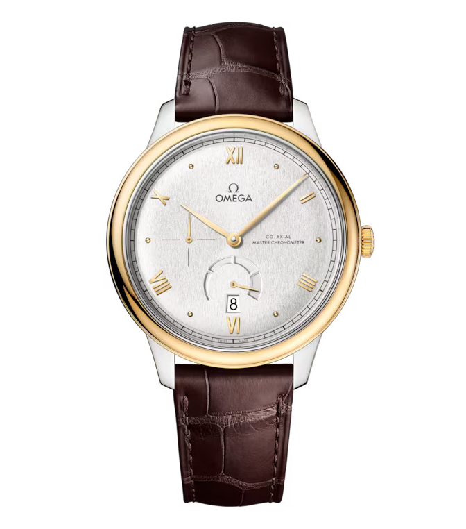 OMG De Ville Prestige, 41mm with Brown Leather Strap