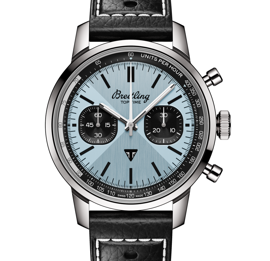 BRT Top Time B01 Triumph Watch with Ice Blue Dial