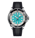 BRT Superocean Turquoise on Rubber Watch, 44mm