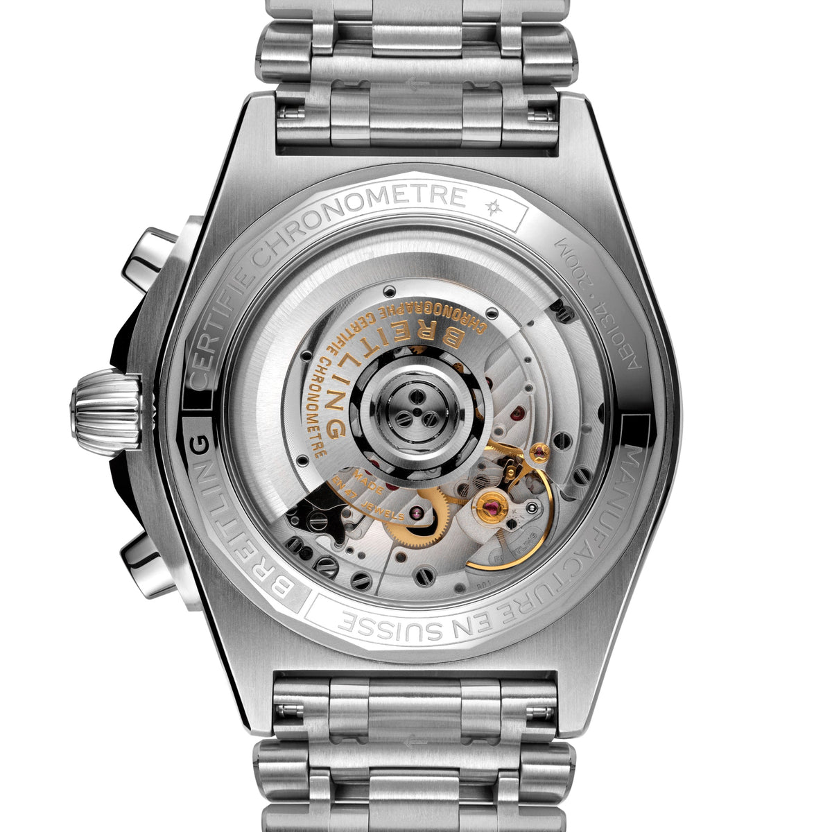 BRT Chronomat B01 42 Steel with Blue Dial