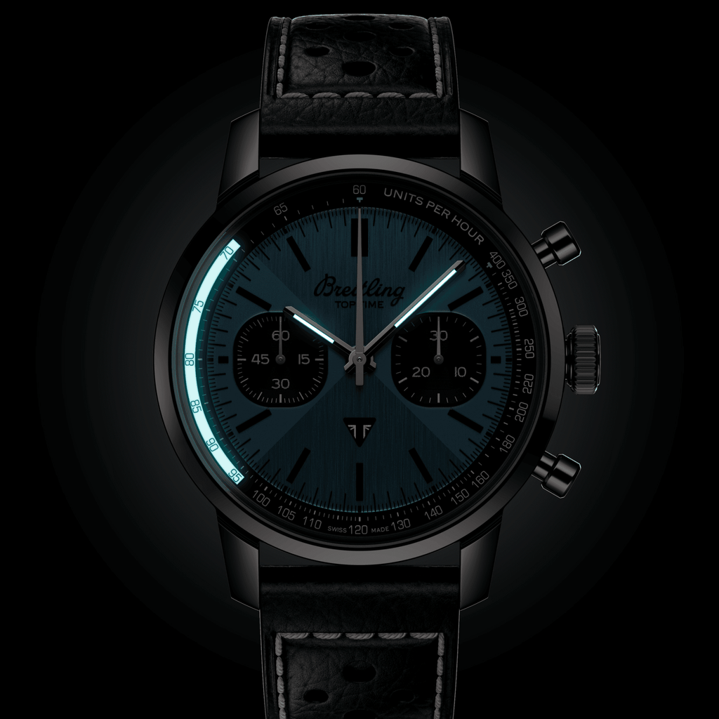 BRT Top Time B01 Triumph Watch with Ice Blue Dial