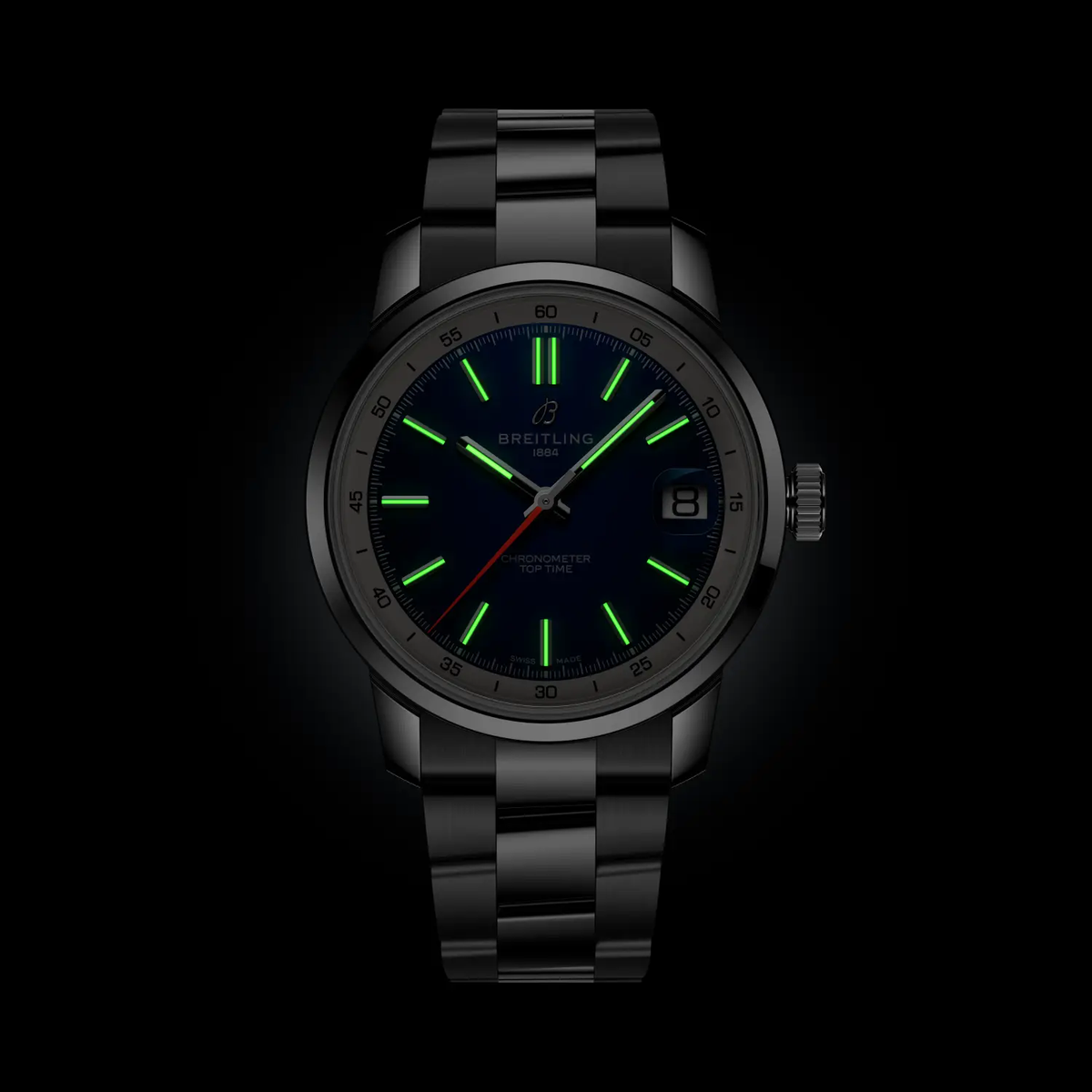 BRT Top Time B31 38mm Watch with Blue Dial