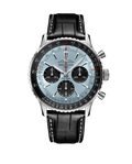 BRT Navitimer B01 43mm Watch with Blue Dial