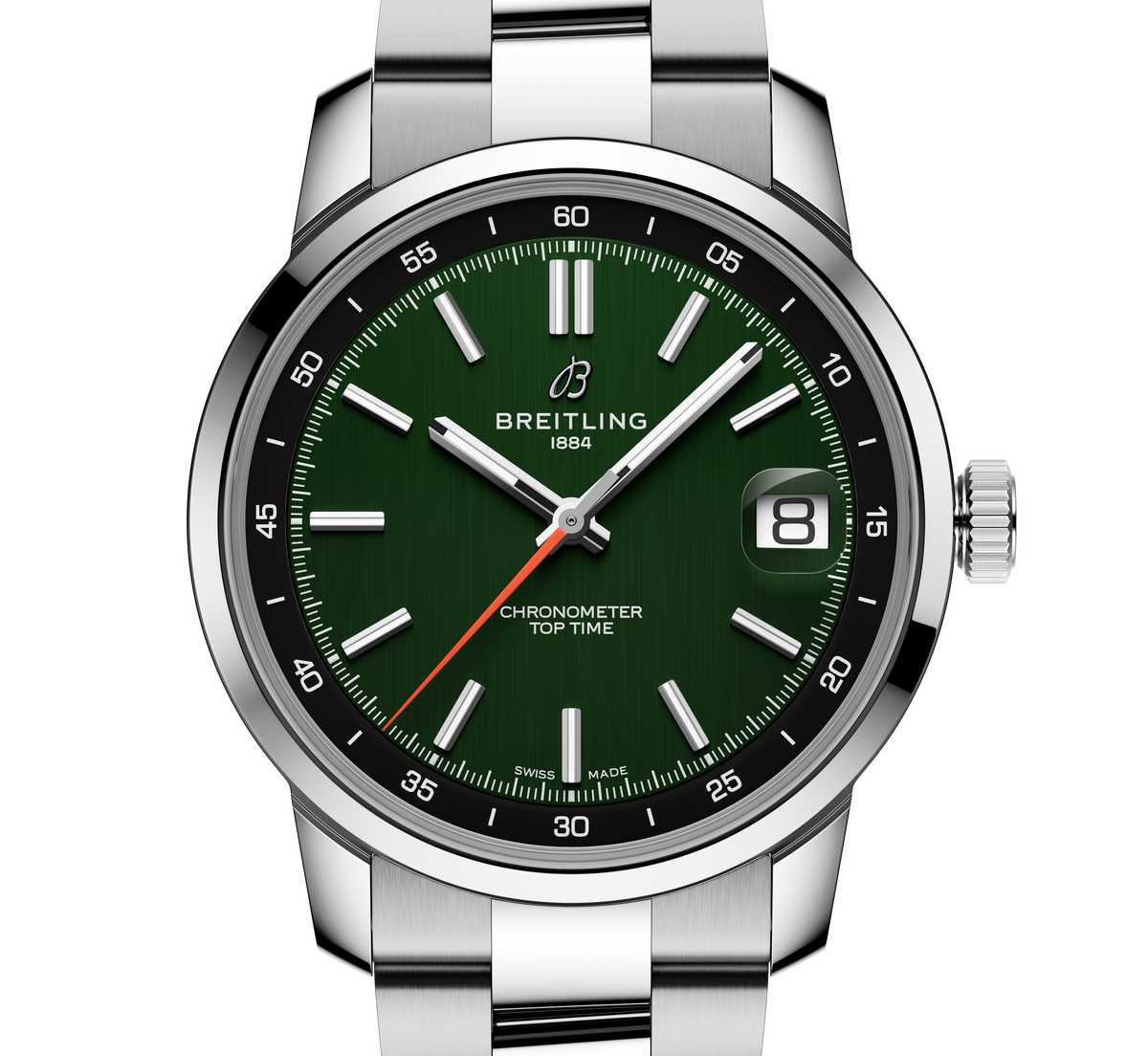 BRT Top Time B31 38mm Watch with Dark Green Dial