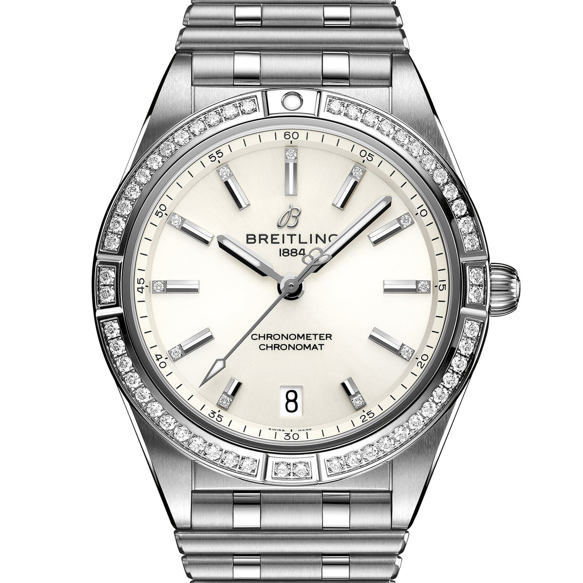 BRT Chronomat Automatic 36 with Diamond Bezel