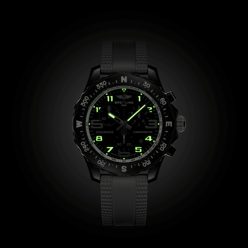 BRT Endurance Pro 38 Watch with White Strap